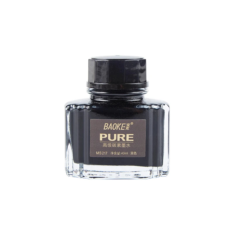 BAOKE 40ml Fountain Pen Ink Bottle Pigment Pure Pen Ink