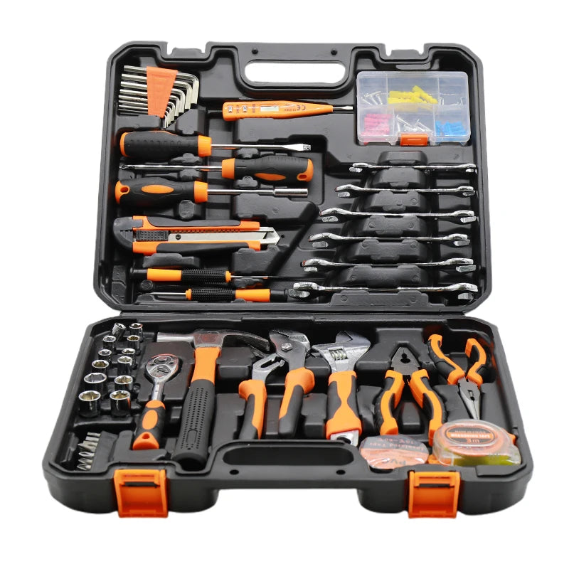 Of Household Hardware Tool Set Electrician Repair Tool Box Multi-function Combination Tool Set