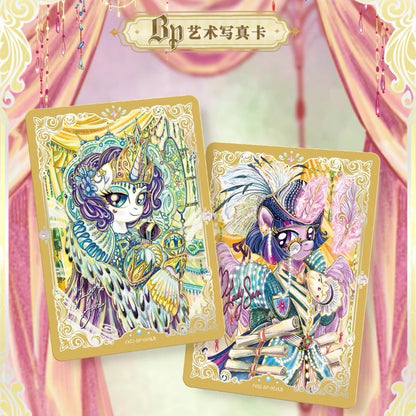KAYOU Genuine My Little Pony Card Friendship Forever Cards Star Pack Gorgeous Gilded Princess Cards Collectible Card Toys Gif