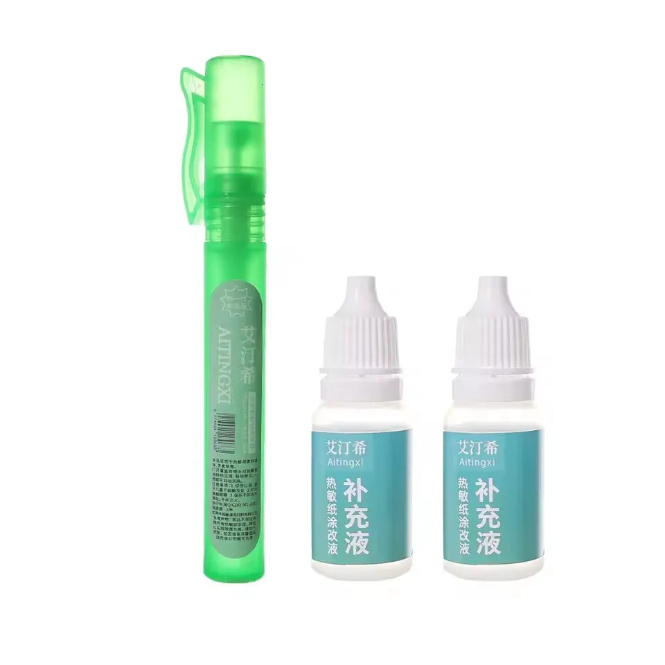 Elimination Privacy Spray Pen Thermal Paper Corrector Data Protection Privacy Protection Correction Fluid Portable Express To