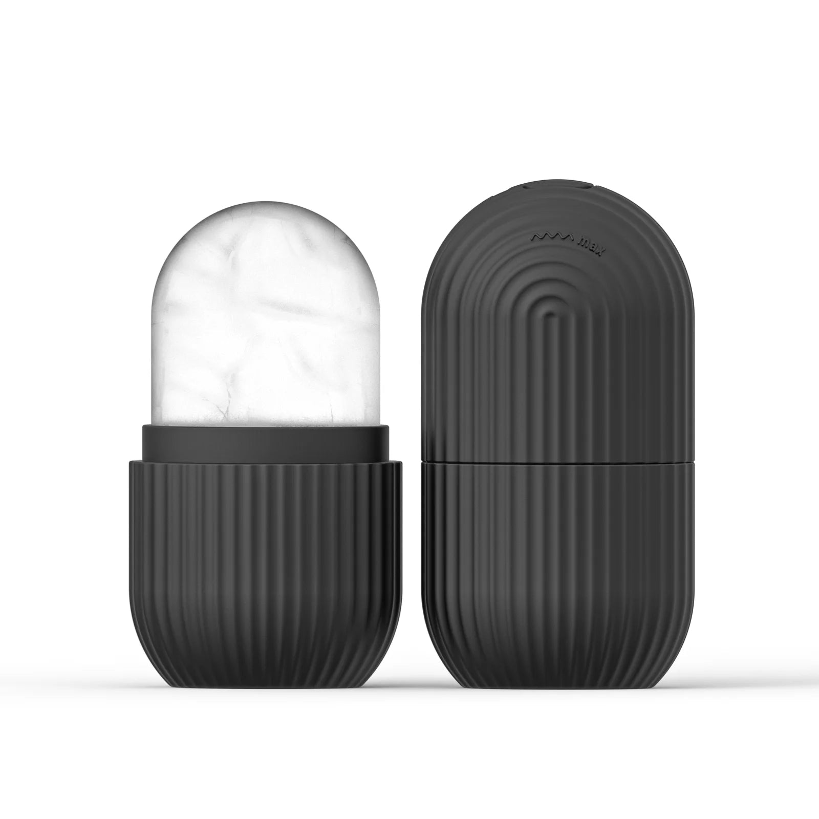 1pc silicone face ice cube mold for Beauty and Skin Care silicon face ice roller - black