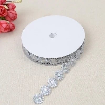 Multicolor Exquisite Embossed Horse Orchid Fine Lace DIY Gift Box Flower Shop Bouquet Packaging Ribbon Hat Toy Doll Decoratio