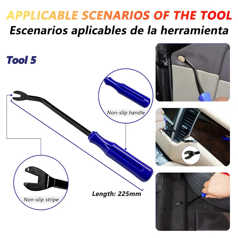 iLMH Car Hand Tool Set Car Disassembly Tool Kit Stereo Repair DVD Repair Tool Dashboard Removal Tool Interior Plastic Trim Pa