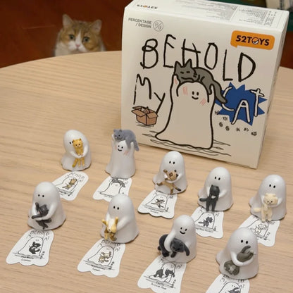 New Ghody Behold My Cat Series Mini Blind Box Trendy Collectible Figurine Surprise Mystery Box Exquisite And Interesting Toys