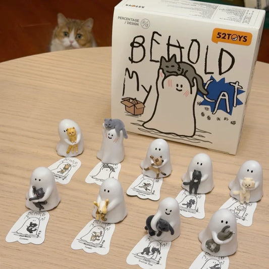 New Ghody Behold My Cat Series Mini Blind Box Trendy Collectible Figurine Surprise Mystery Box Exquisite And Interesting Toys