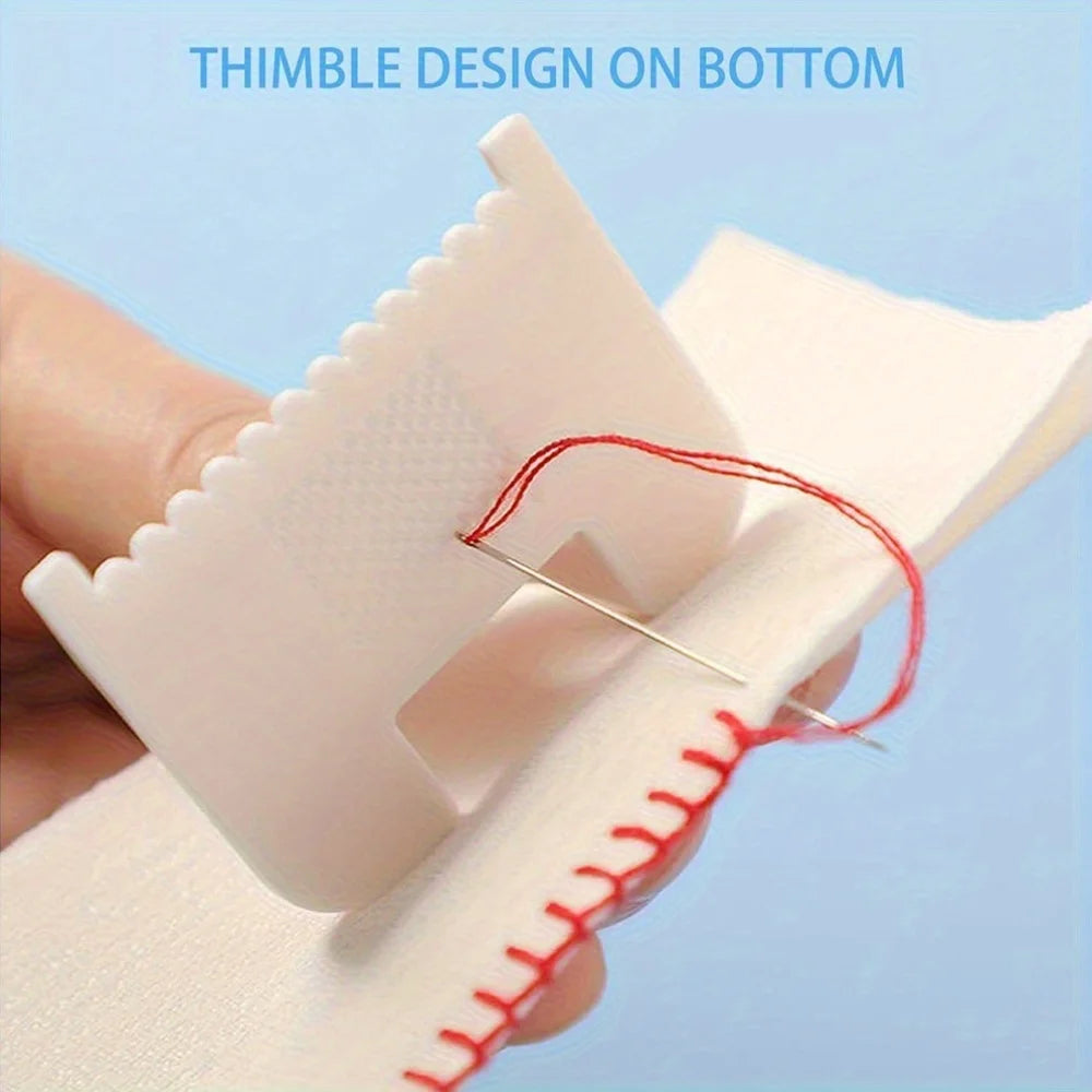 2pcs Sewing Guide Template Kit for Consistent Stitches – 3mm Spacing Precision Sewing Tool for Fabric Embroidery & Leathercra