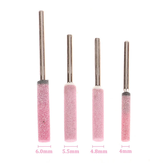 10Pcs Chainsaw Sharpener Grinding Stone File 4/4.8/5.5/6mm Chains Saw Sharpening Set Polishing Metals Chainsaw Sharpener Ston