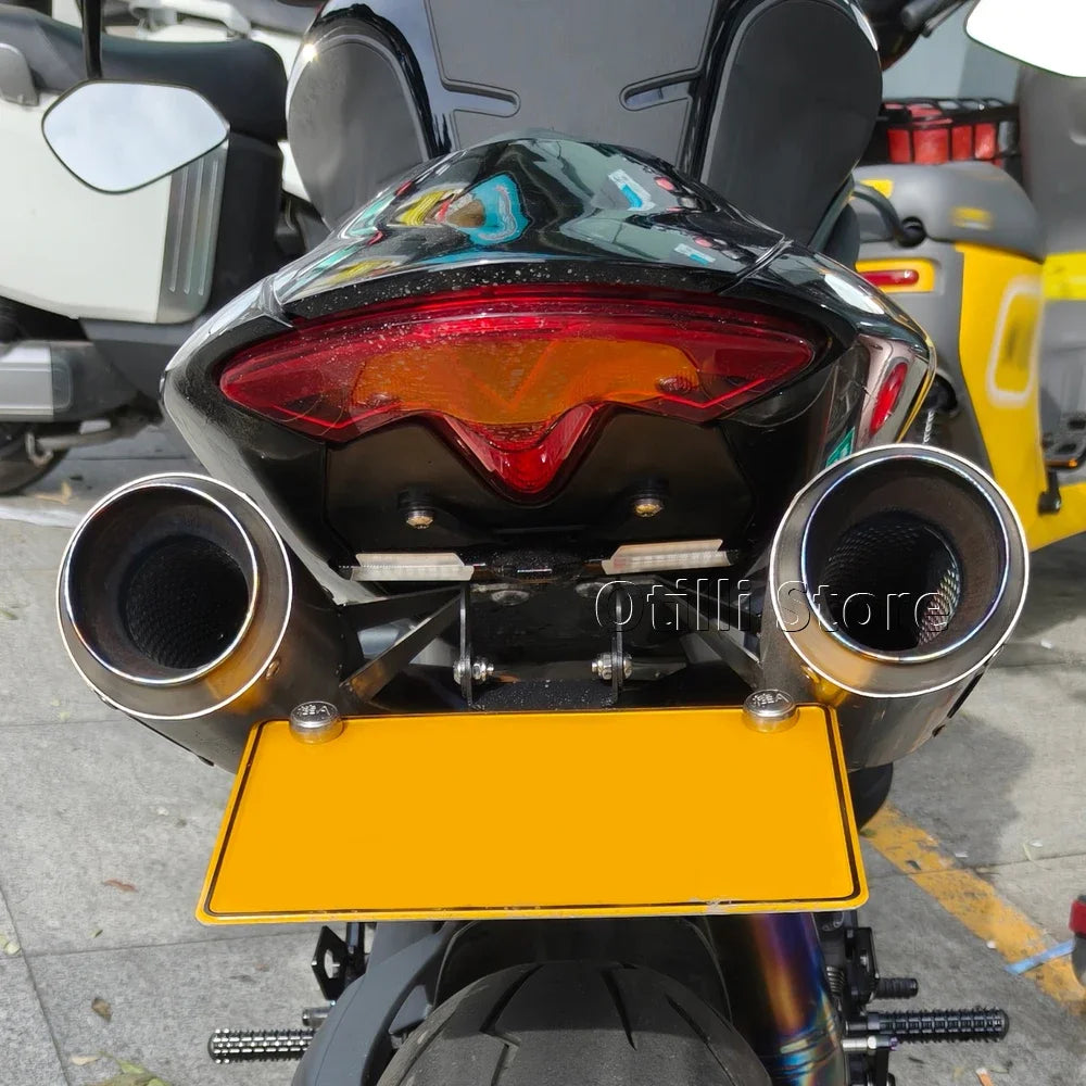 Fit For Speed Triple 1200 RS 1200RS 2021 2022 2023 2024 Tail Tidy License Plate Holder Frame Holder Bracket Turn Signal Light
