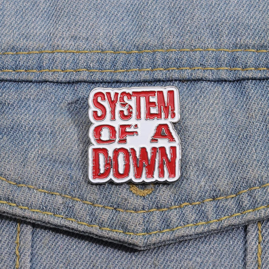 Rock Lapel Pins Enamel Pin for Backpacks Briefcase Badges Brooch for Clothes Accessories Fashion Gift