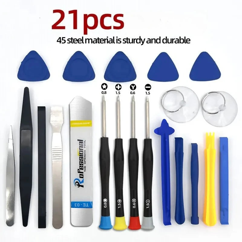 34/15 in 1 Precision Screwdriver Repair Tool Set for Mobile Phone Tablet Laptop Computer Electronics Maintenance Disassembly 