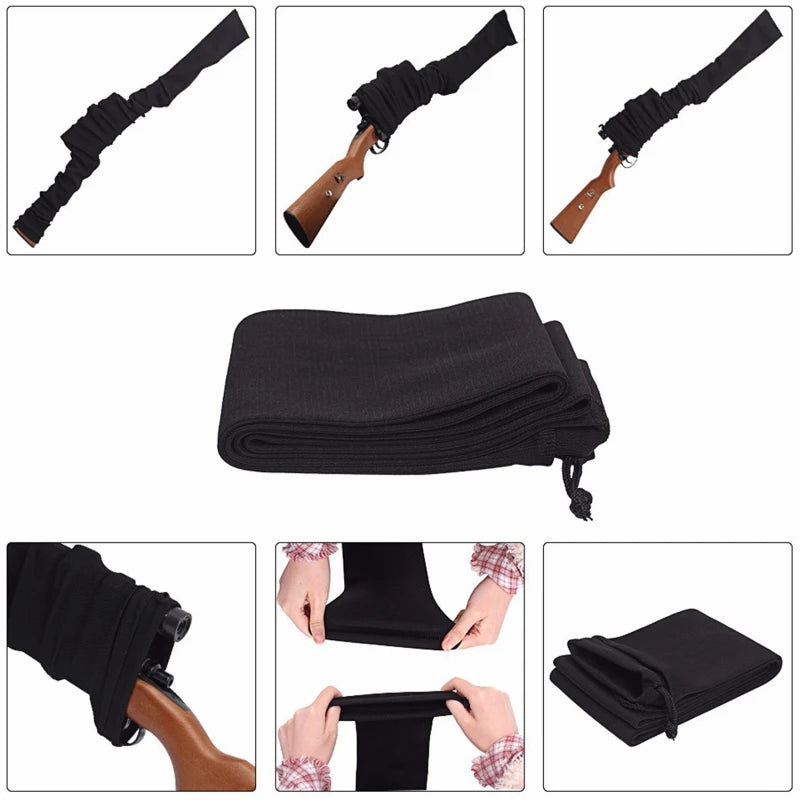 Tactical Airsoft Gun Socks for Rifles Shotgun Cover Sleeves 36cm 14"/140cm Tactical Outdoor Shooting Hunting Sack Storage Bag