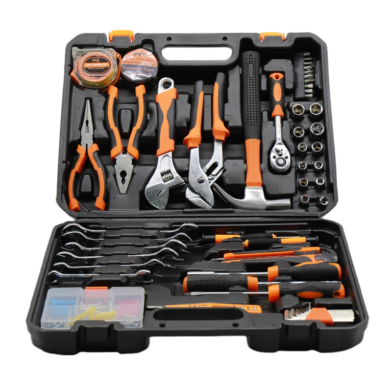 Of Household Hardware Tool Set Electrician Repair Tool Box Multi-function Combination Tool Set
