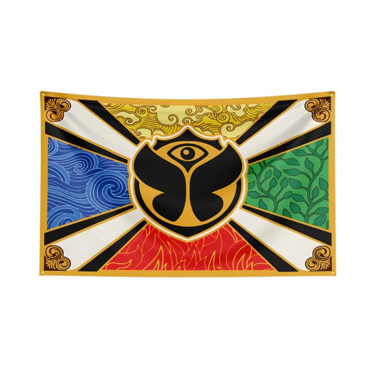 Tomorrowland Festival Flag Polyester Digital Printing Electronic Music Banner
