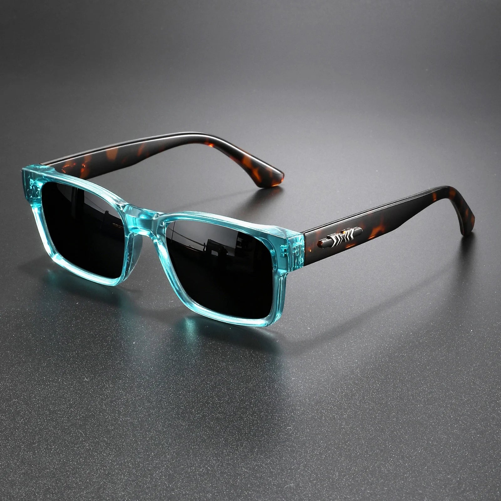 Retro Punk Fashion Sunglasses - Square Protective Frame, UV400 Unisex for Outdoor Adventures & Casual Style - C5