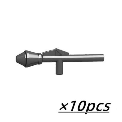 Military Weapons Figures Mini Accessories Light Machine Guns MOC Soldiers Army Brinquedos No Playmobil Building Block Boy Toy