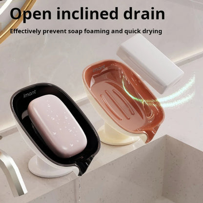 Super Suction Cup Soap Dish with drain water For Bathroom Soap Holder Kithcen Sponge Holder Soap container Bathroom Supplies2