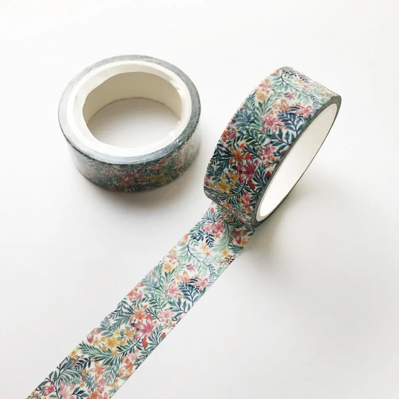 15mm x 5m Washi Tape Japanese Stationery Kawaii Pink Masking Tape Cute Scrapbooking Girl Gift Decoration School Office Suppli