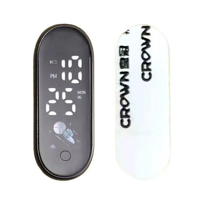 Luminous Motorcycle Car Clock Auto Internal Stick-On Mini Sport Waterproof Watch Mechanics Led Clocks Auto Ornament Accessori