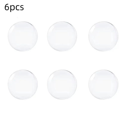 Door Knob Wall Shield Clear Soft Rubber Door Stopper Door Handle Bumper Wall Protector Mute Stickers Muffler Pad Protective P