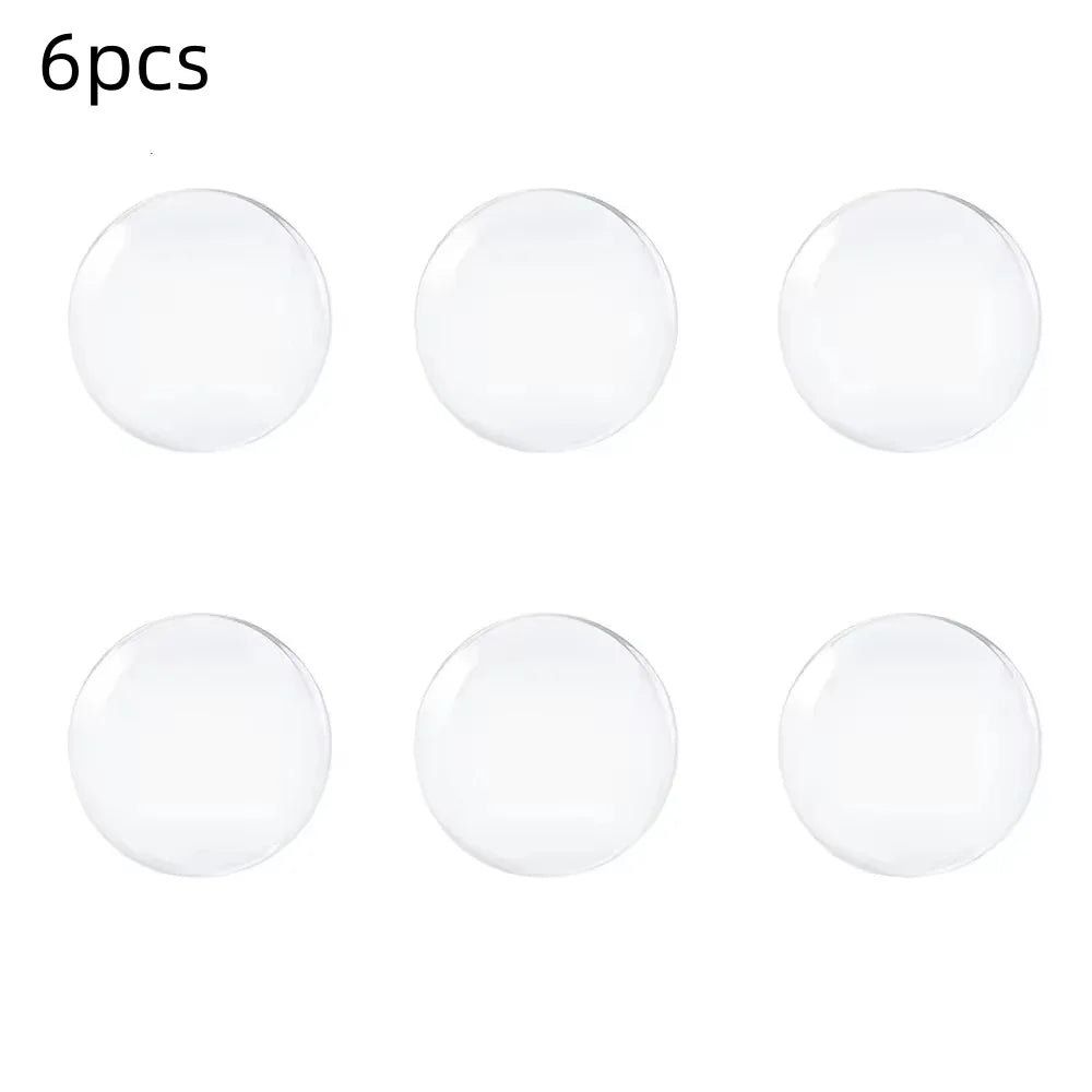 Door Knob Wall Shield Clear Soft Rubber Door Stopper Door Handle Bumper Wall Protector Mute Stickers Muffler Pad Protective P