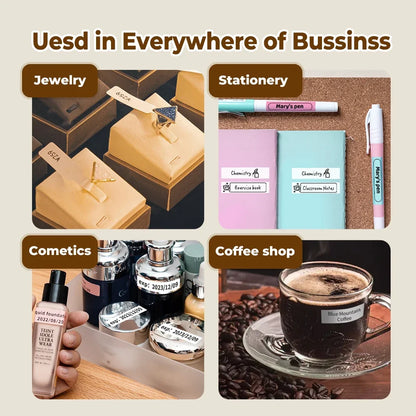 Phomemo Q30 Label Printer Mini Printer Pocket Thermal Label Maker Wireless Sticker Pocket Portable Printer Various Label Pape