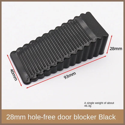 Safety Silicone Door Stop Block Wedge Stop Door Stopper Home Offices Door Rear Retainer Impact Stopper Rubber Stops No Drill 