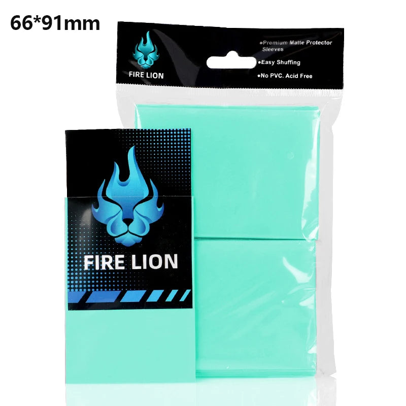100PCS 66x91mm Matte Entertainment Card Sleeves Holder for TCG Cards Protector for MTG Card Sleeves Game Cards Frosted Sleeve