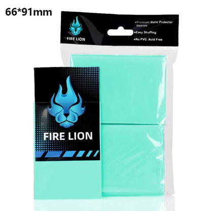 100PCS 66x91mm Matte Entertainment Card Sleeves Holder for TCG Cards Protector for MTG Card Sleeves Game Cards Frosted Sleeve