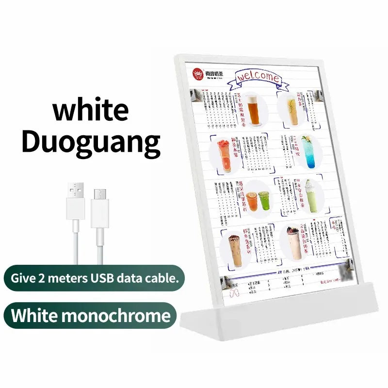 Brand new LED lightbox commercial LED light logo advertising lighting LED poster menu display A4 customization