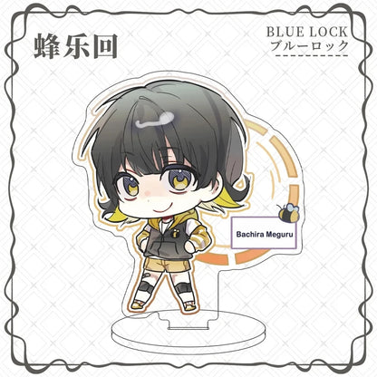 Anime BLUE LOCK Figure MICHAEL KAISER Itoshi Sae Rin Itoshi Acrylic Stand Model Plate Desk Decor Birthday Gift Toy
