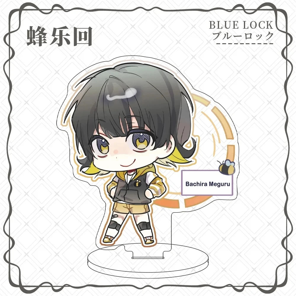 Anime BLUE LOCK Figure MICHAEL KAISER Itoshi Sae Rin Itoshi Acrylic Stand Model Plate Desk Decor Birthday Gift Toy - LG425