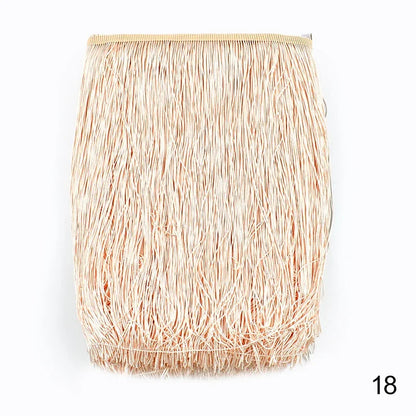 Lace Trim Fringe Tassels 2/5/10M, 30cm Long, For Curtain, Sewing, DIY Accessories - 18 / 30cm-5Yards
