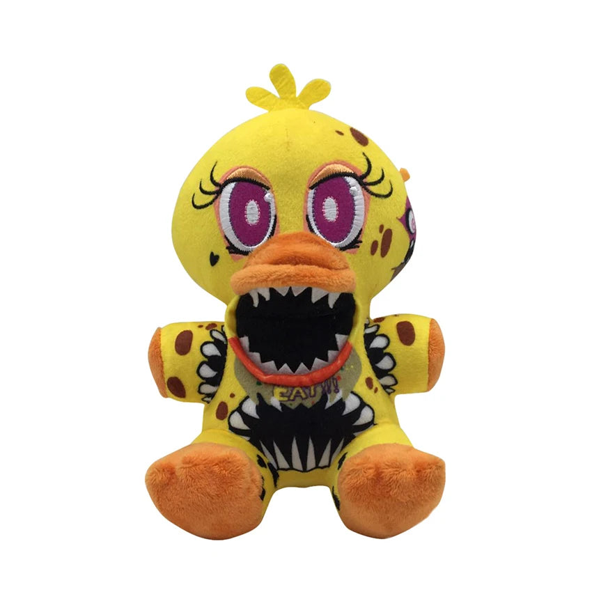 Five Night At Freddy Fnaf Cute Plush Toys Game Doll 18 CM Bonnie Bear Foxy Cartoon Stuffed Dolls Freddy Toys For Children Gif