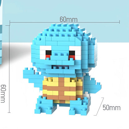 building block toys are luxurious children's toy models, suitable for educational DIY games for boys and girls, cartoon anime