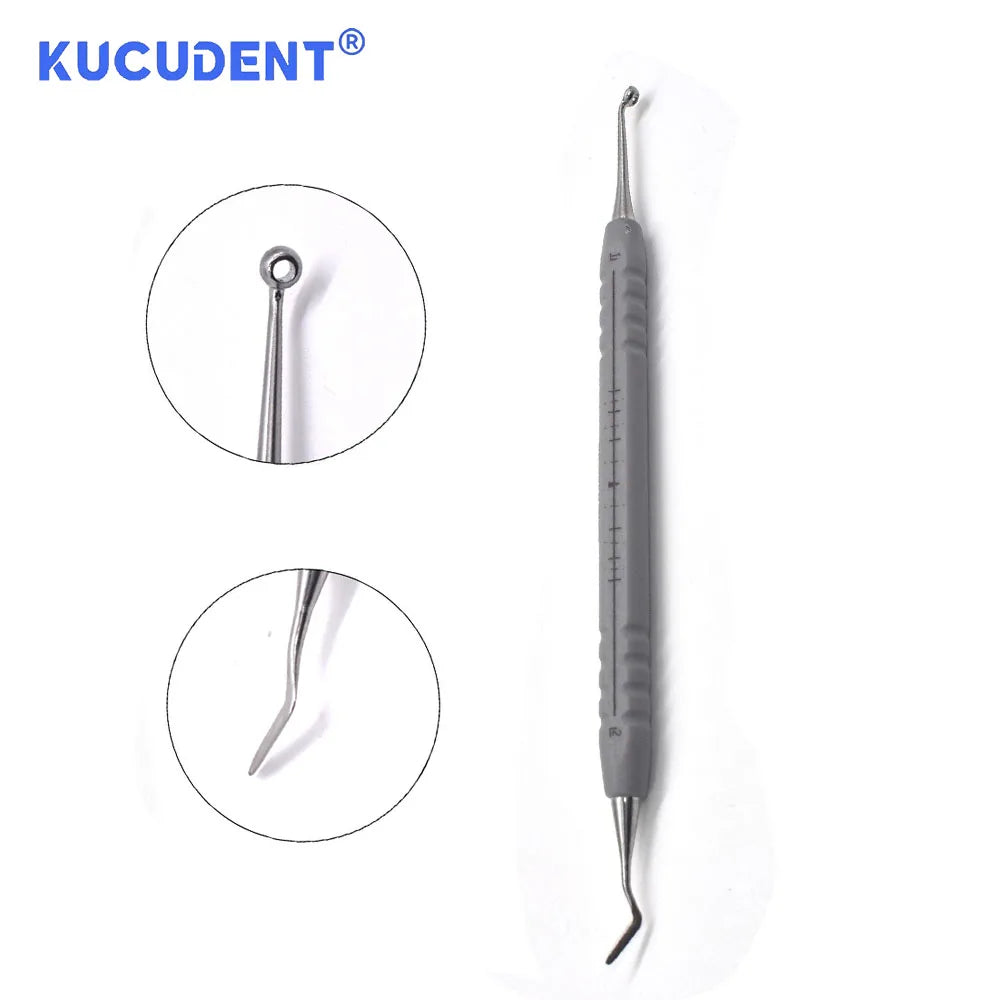 KUCUDENT Dental Resin Filling Kit Molding Spatula Tools Composite Modeling Handle Light Cure Filling Materials Fast Quick - 1