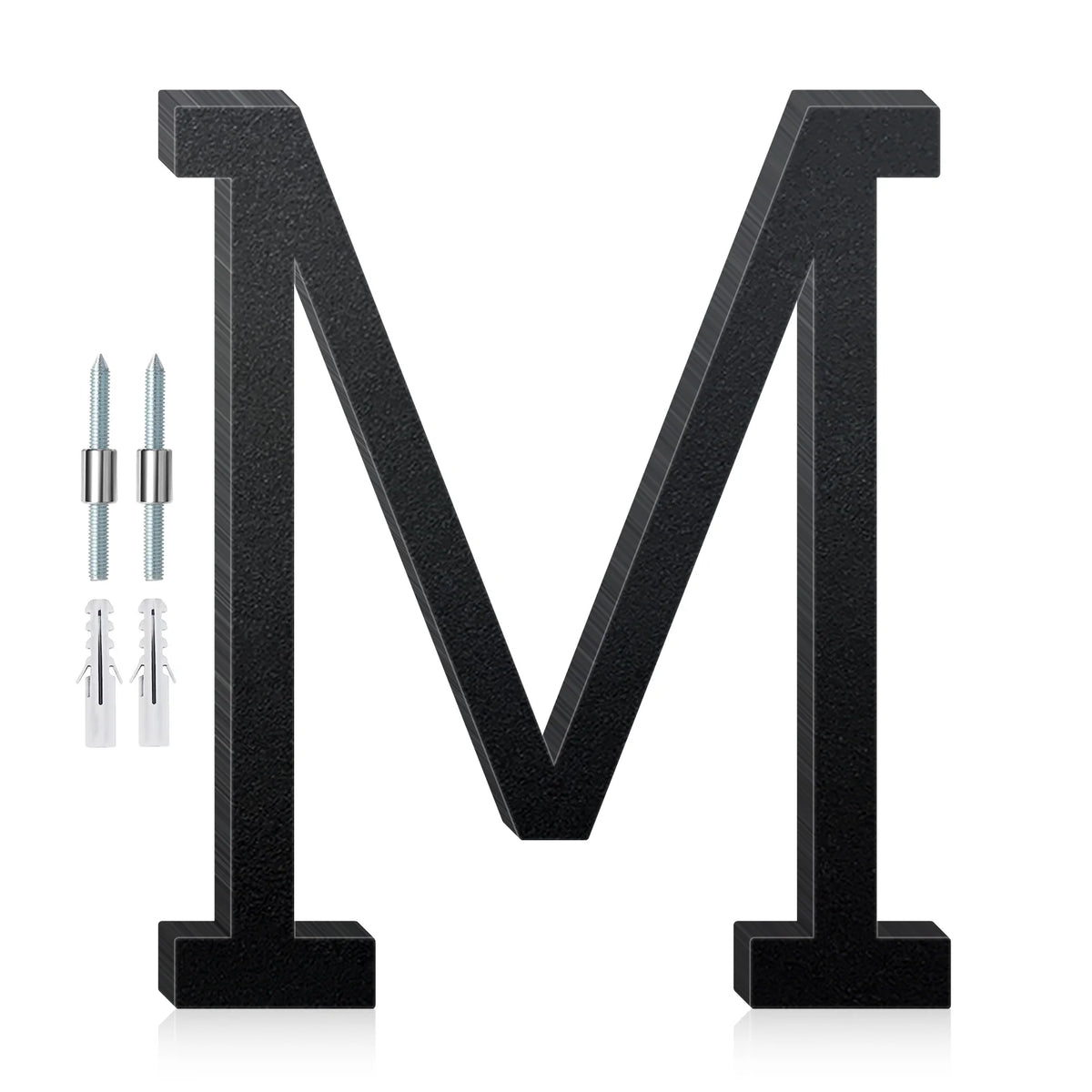 3-12inch Floating Aluminum House Numbers, Modern Metal House Address Numbers Letters, Aluminum Address Letters for Outside