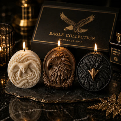 3D Eagles Head Silicone Soap Mold Embossed Eagles Pattern Handmade Soap Making Mold DIY Candle Making Resin Casting Craft Mol