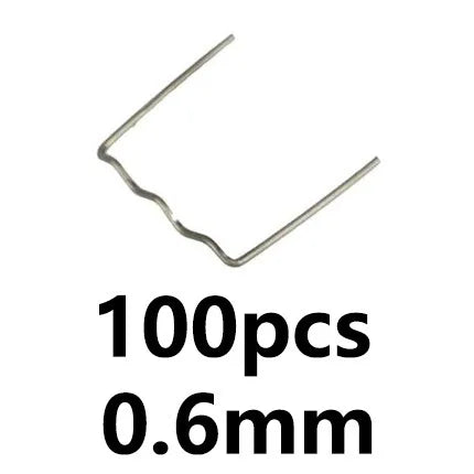 100-600Pcs Auto Plastic Repair Welding Nails Car Bumper Repair Welded Stud Precut Wave Nails Machine Welding Hot Stapler - Ty