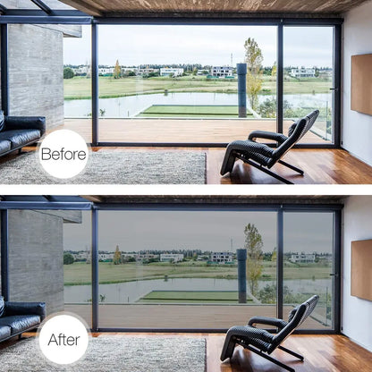 Multi-size One Way Mirror Window Film Privacy Sun Blocking Glass Sticker Heat Control Reflective Film Self Adhesive Window Ti