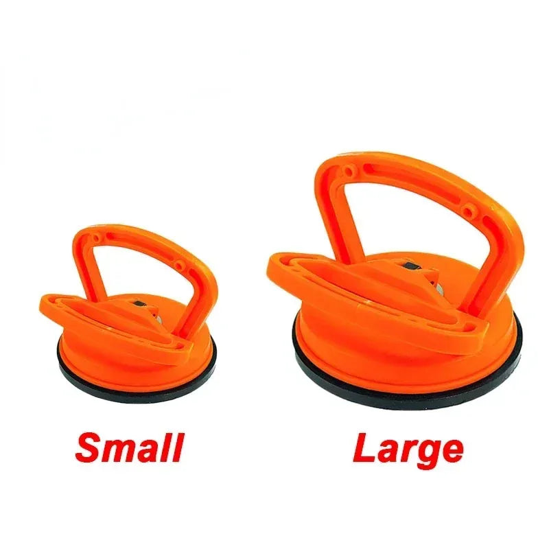For Car Dent Glass Suction Removal Tool Car Repair Tool Body Repair Puller Black/Orange Suction Cup Remove Dents Puller - 2pc
