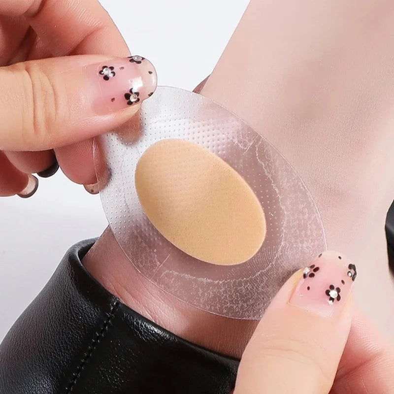 20/30pcs Gel Grip Heel Protector Adhesive Foot Patches Blister Pads Heel Liner Shoes Stickers Plaster Foot Care Cushion