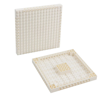 1 Piece 16x16 Double-sided Base Plates MOC Building Blocks Educational Baseplate Compatible with Lego