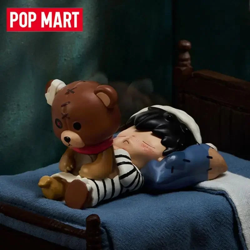 POP MART Hirono Monster Is Carnival Series Blind Box Guess Bag Mystery Box Toys Doll Cute Anime Figure Desktop Ornaments Gift