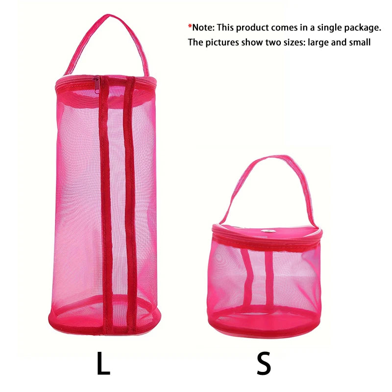 1 PC，Portable Yarn Storage Bag Hollow Mesh Knitting Wool Yarn Bags Crochet Yarn Handbag Organizer Weave Tools Sewing Accessor