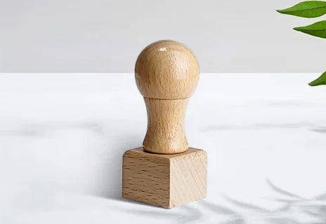 Custom Wooden Stamp Seal Personalized Logo Wedding Party Packaging Stamp Company Address&Name Self Inking Rubber Stamp Artwor