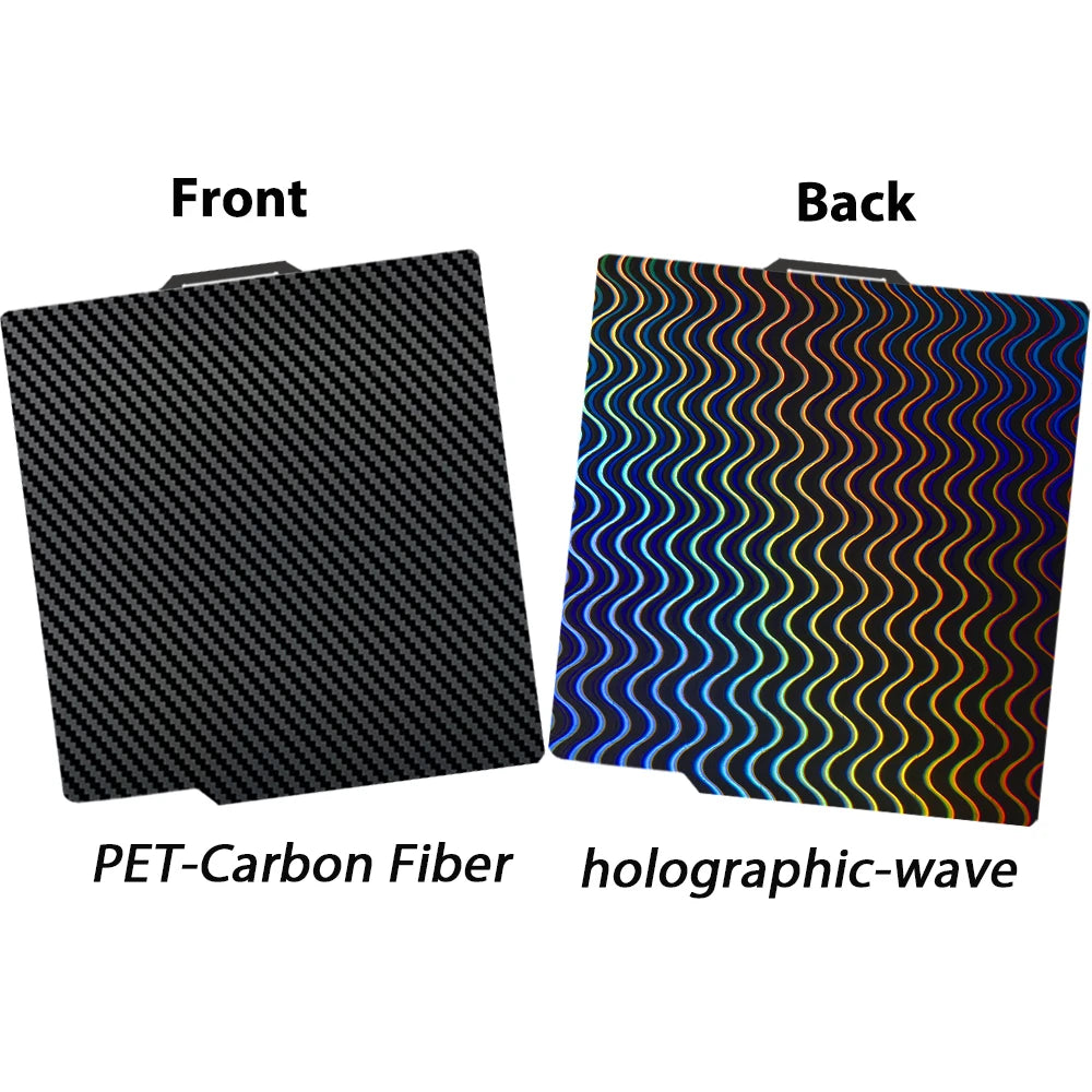 Bambulab P2S Build Plate Smooth Carbon Honeycomb Pei Textured P2S Upgrade Printplate Bambulab P2S Parts 3d Printer Accessorie