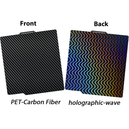 Bambulab P2S Build Plate Smooth Carbon Honeycomb Pei Textured P2S Upgrade Printplate Bambulab P2S Parts 3d Printer Accessorie