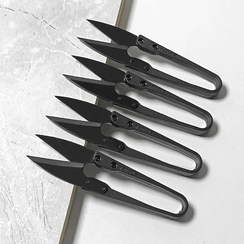 5/4/3/2/1pcs Sewing Scissors U Sewing Clipper Beading Thread Cutter Trimming Threads Stitch Supplies Embroider Fabric Scissor