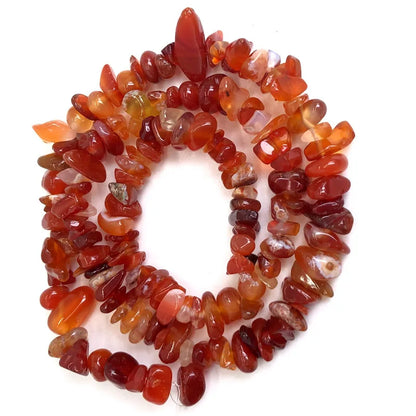 Natural Stone Chips Beads 5-8mm Irregular Gravel Crystal Quartz For Jewelry Making Freeform Beads Diy Necklace Bracelet 15''