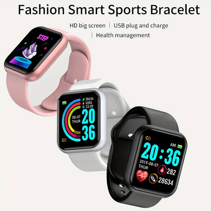 New Smart Watch Wristwatch Women Fitness Sport Bracelet Bluetooth Connected